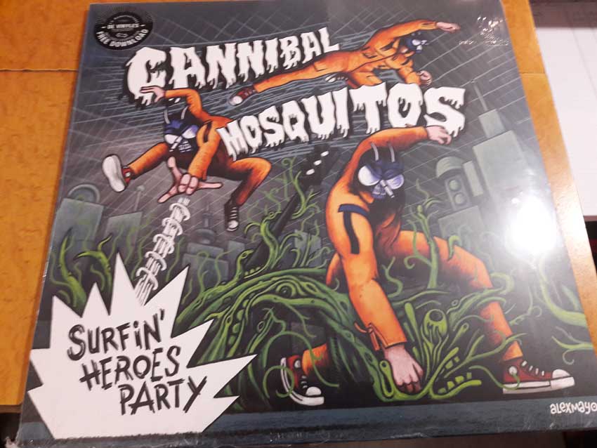 CANNIBAL MOSQUITOS - Surfin' Heroes Party LP